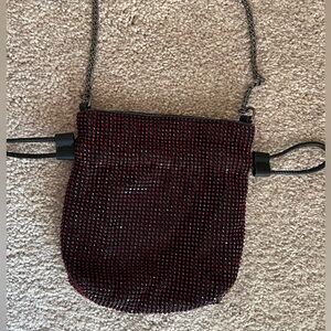 Vera Wang Red Sparkle Purse